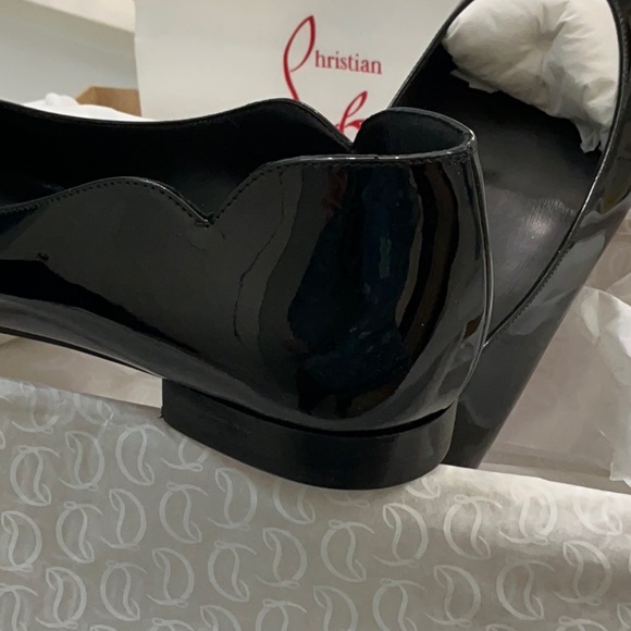 NIB Christian Louboutin Ballerina Patent Leather - Picture 7 of 9